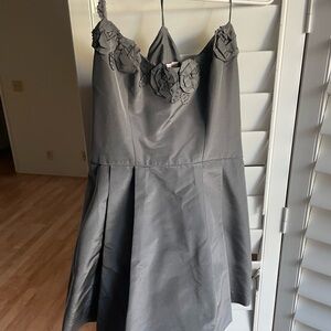 Rebecca Taylor Gray Mini Dress
